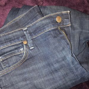 Full length denim jeans